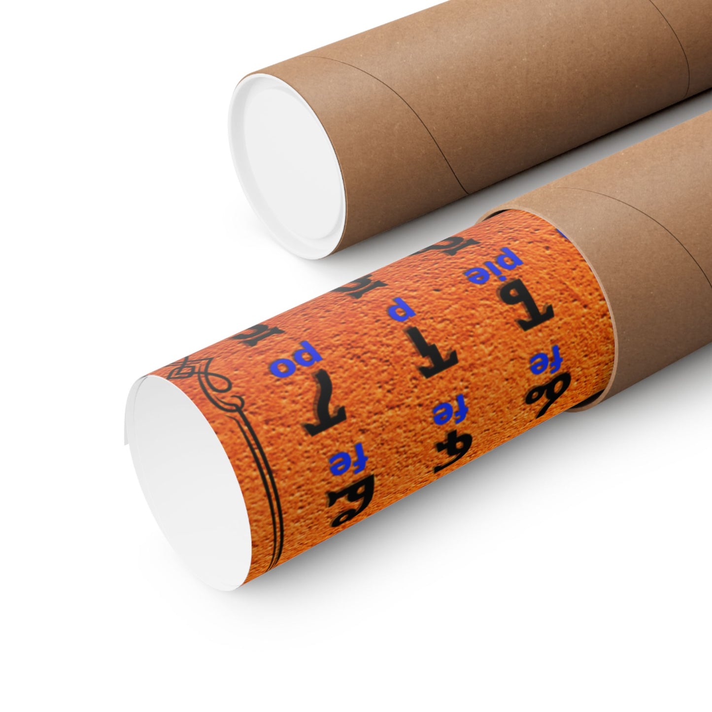 Tigrinya Alphabet, Tigrigna/Fidelat Geez/Fidelat Wall Matte Vertical Posters 18x24.