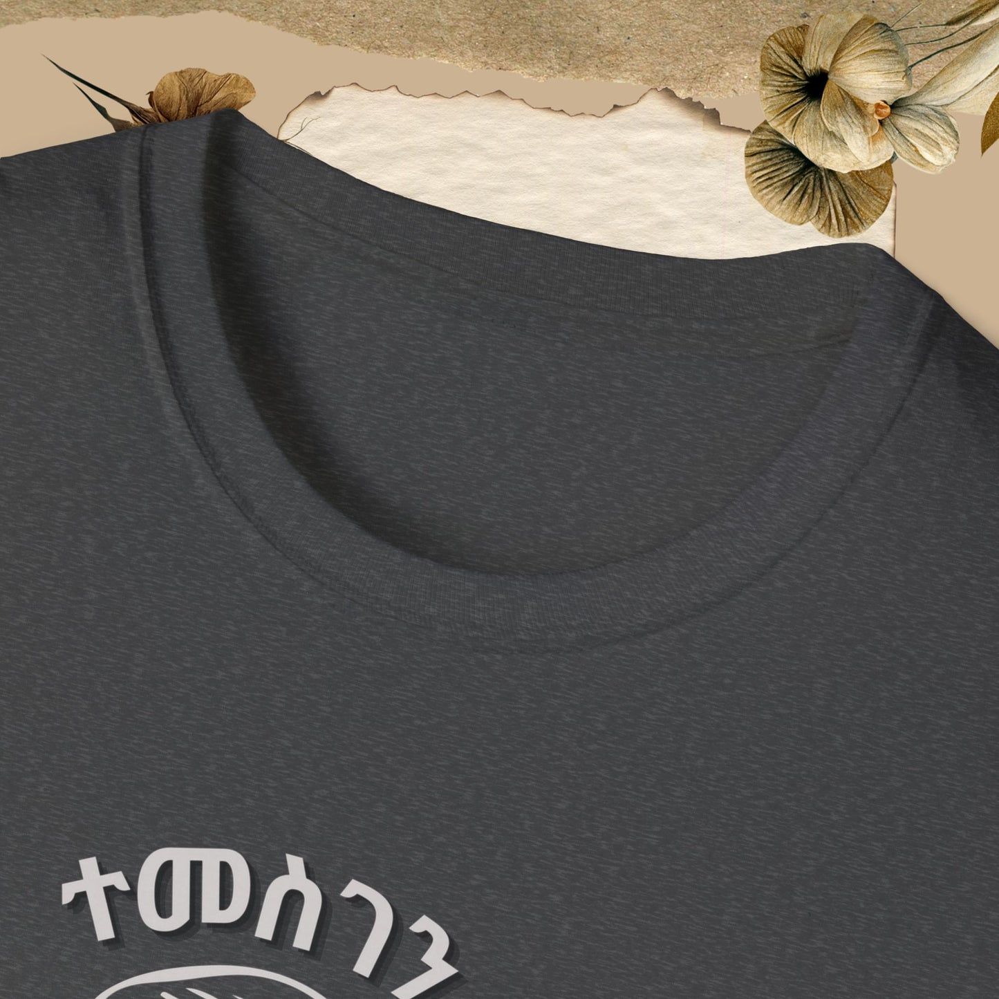 Tigrinya Design "Temesgen Sle Kulu neger"  Unisex Softstyle T-Shirt.